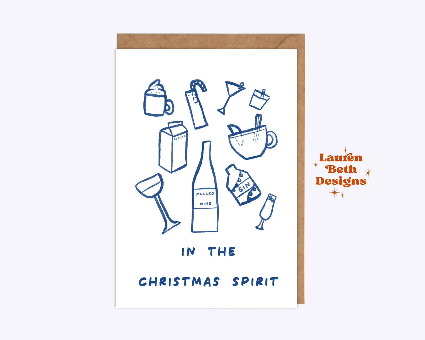 In the Christmas Spirit Card