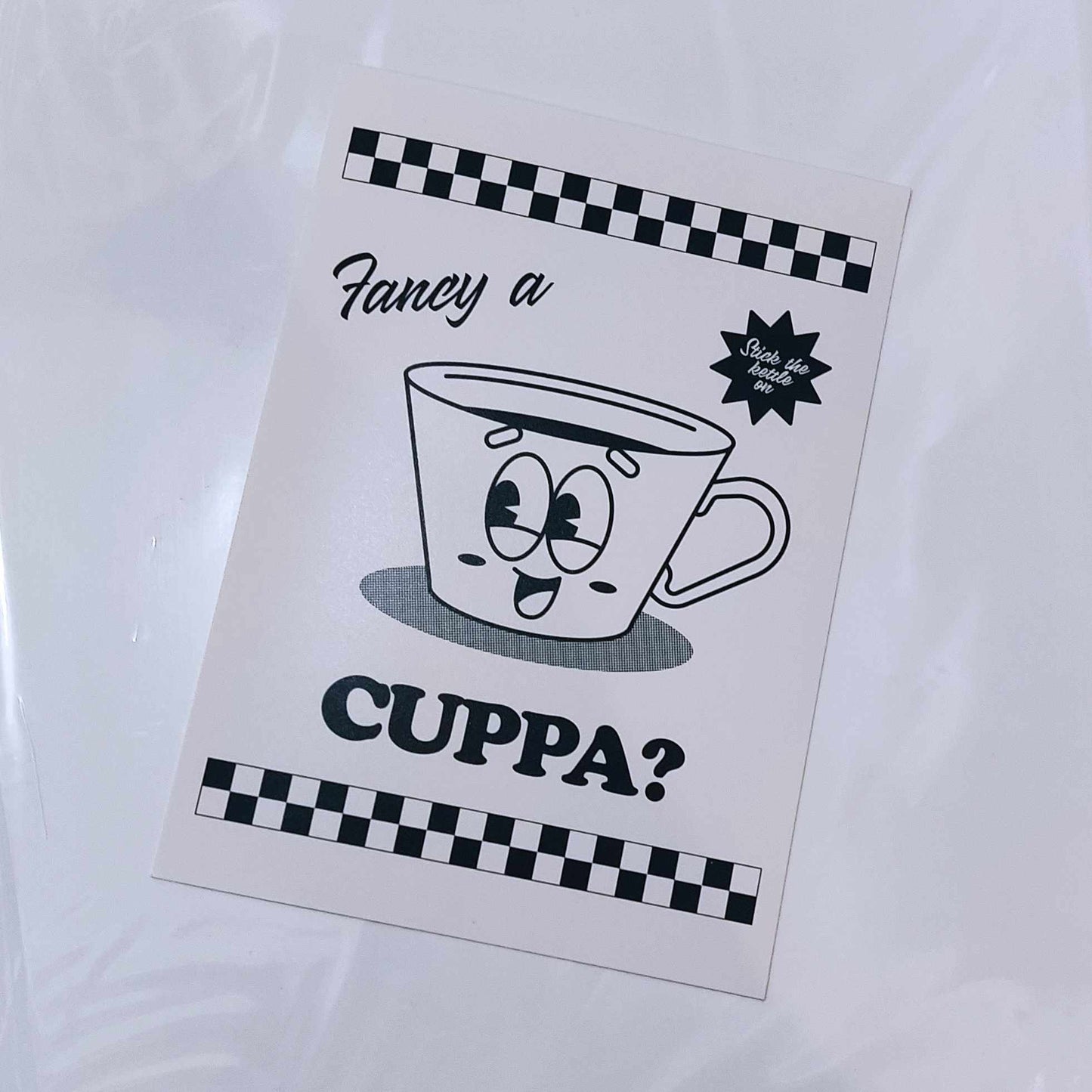 Fancy a cuppa tea coffee print