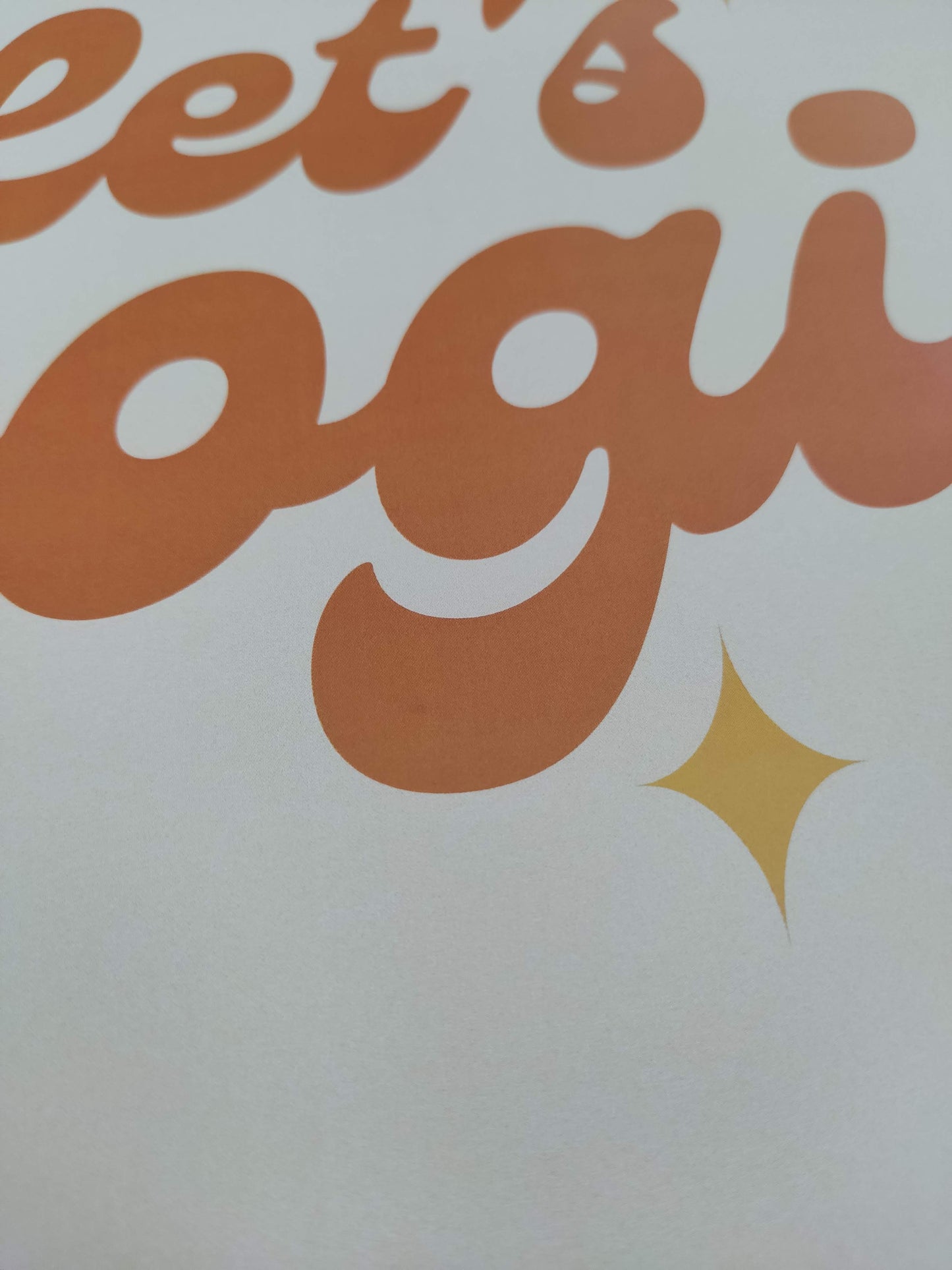 Second Print - A4 Let's Boogie