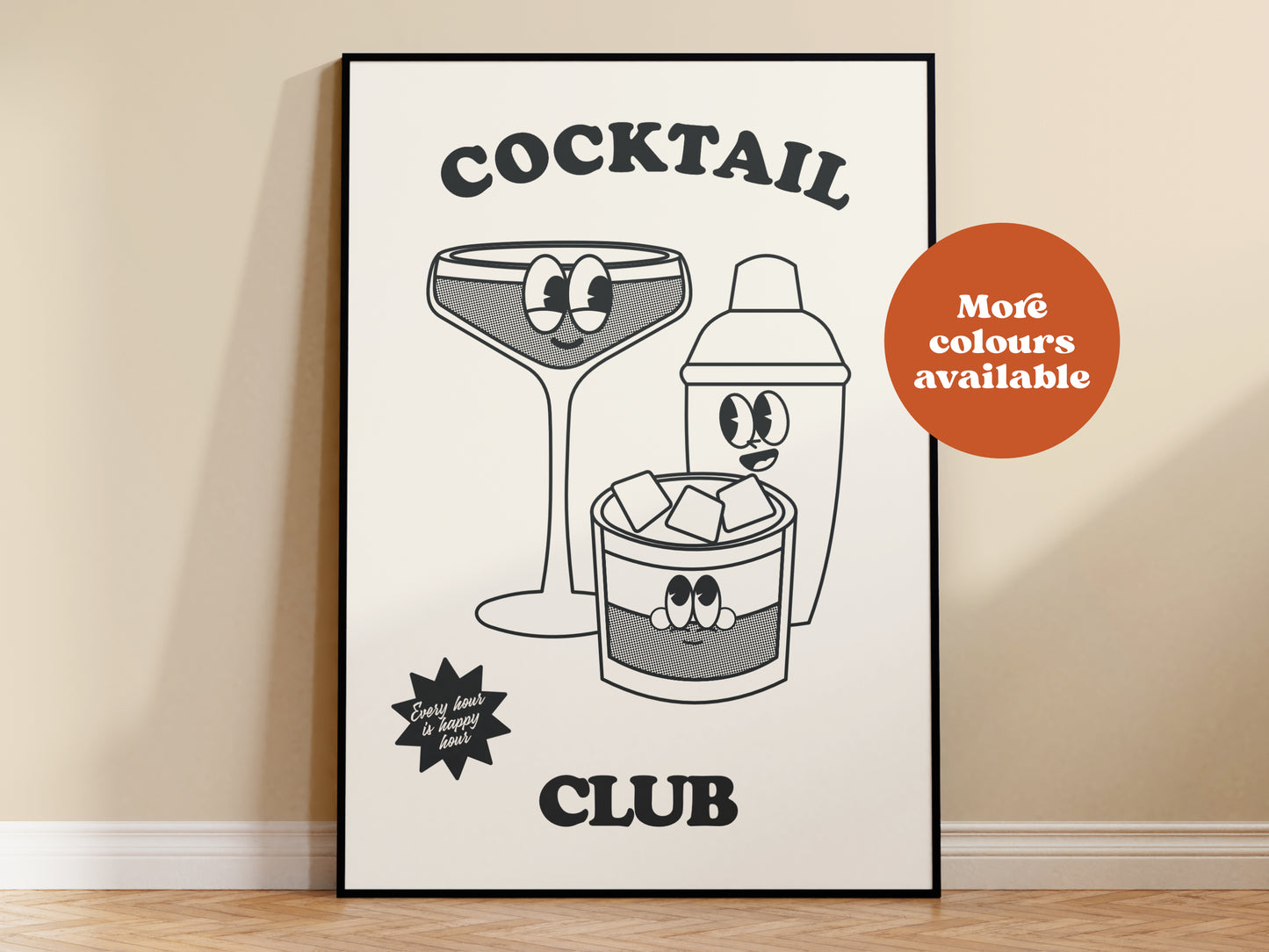 Cocktail Club Takeaway Print