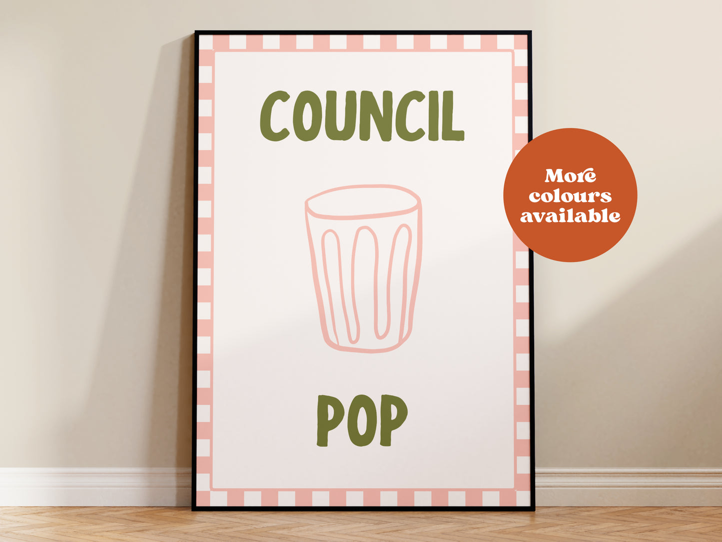 Council Pop Print