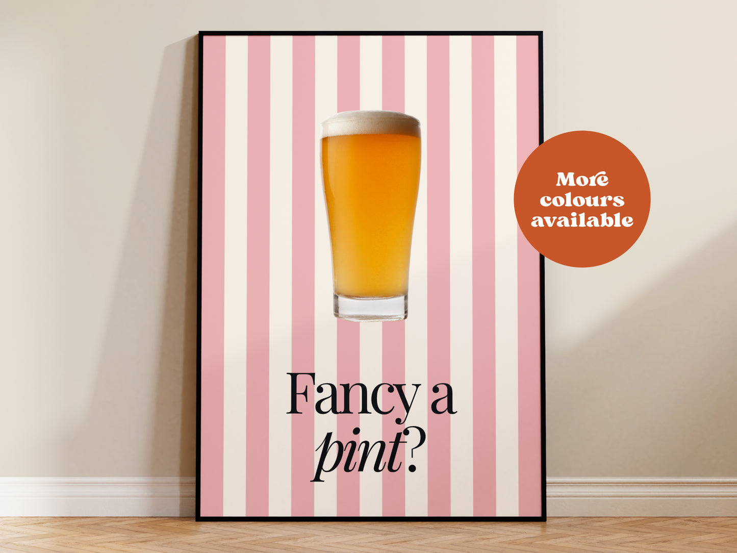 Fancy a Pint Lager IPA Print