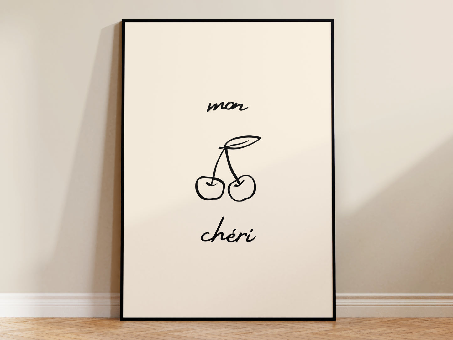Mon Cheri Cherry My Dear Print