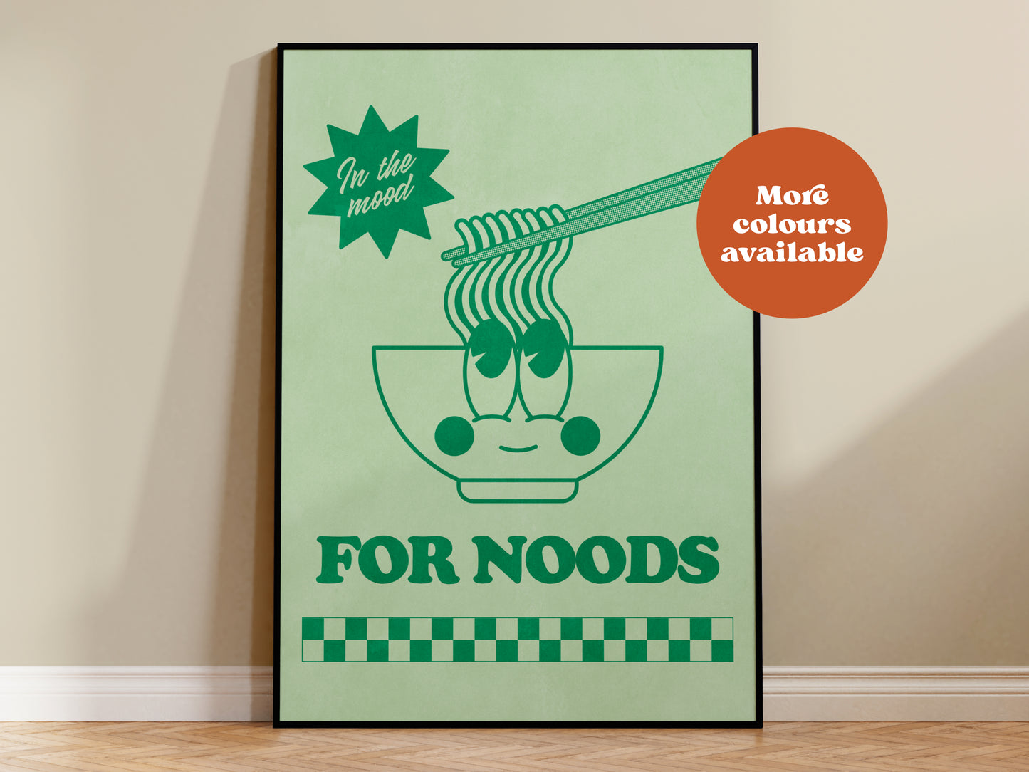 Noodles Noods Takeaway Print