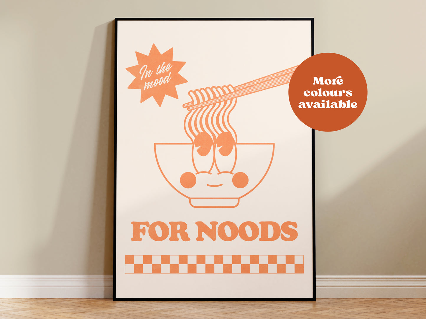 Noodles Noods Takeaway Print