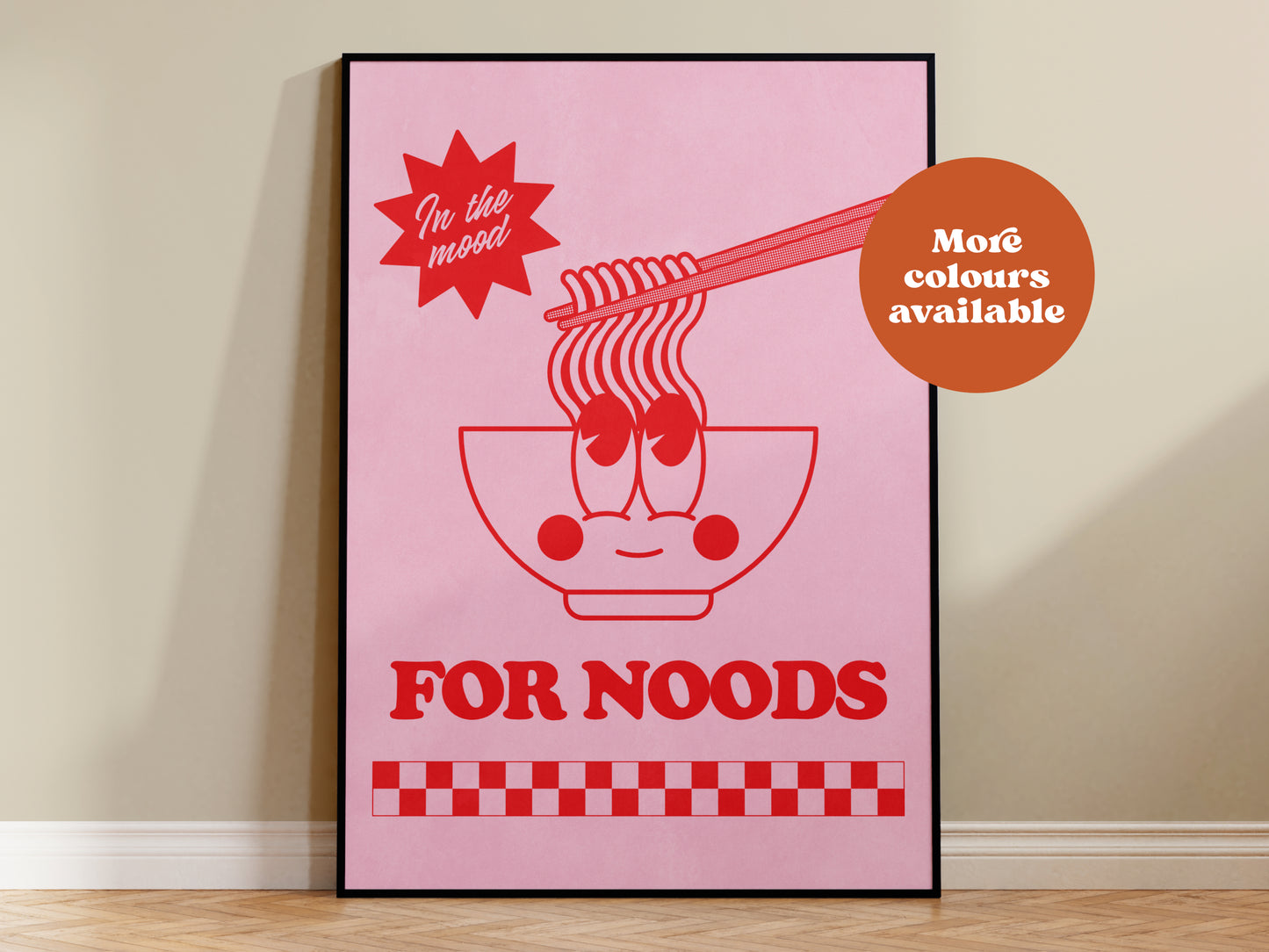 Noodles Noods Takeaway Print