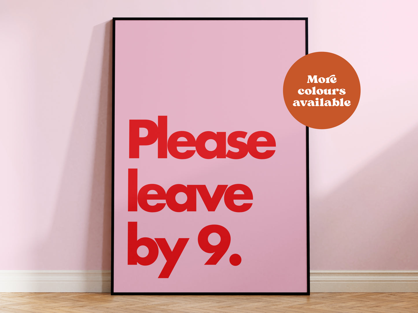 Red More Books Print