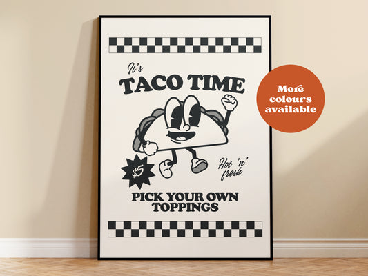 Taco Takeaway Print