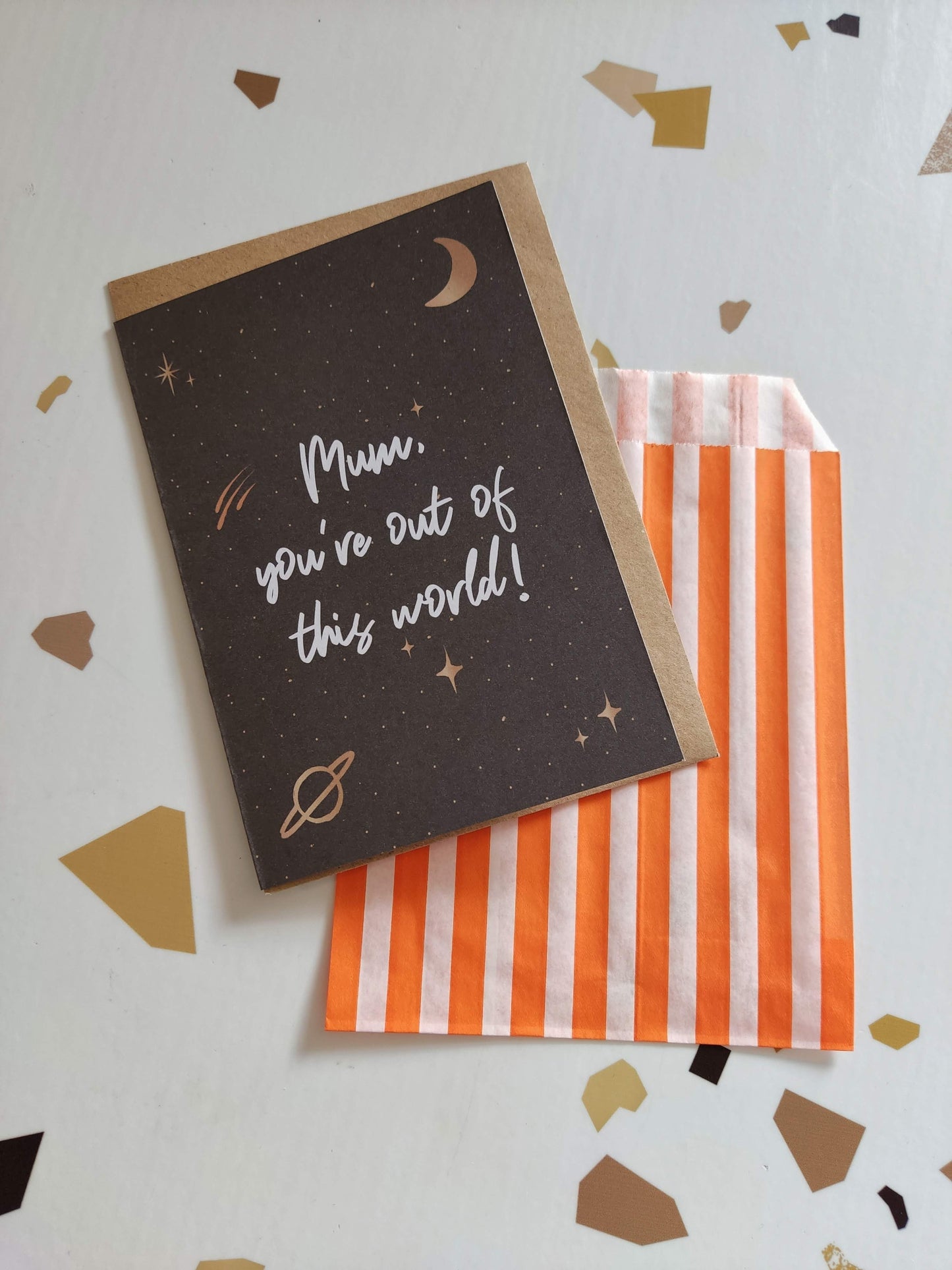 Mum, you're out of this world card
