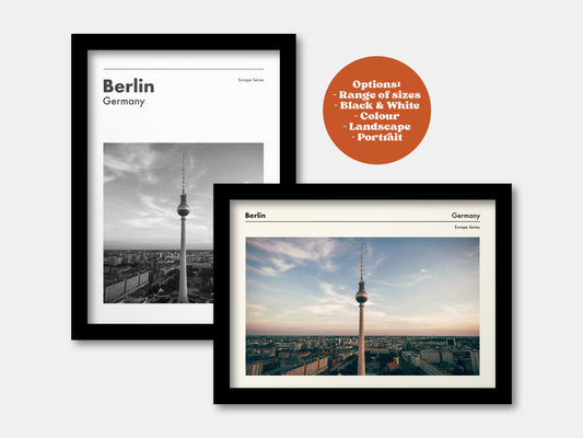 Berlin Germany Travel Print - City Series