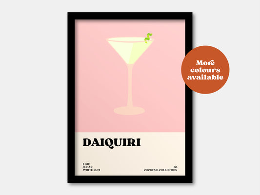 Daiquiri Cocktail Print