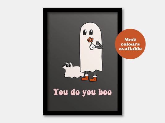 You do you Halloween print