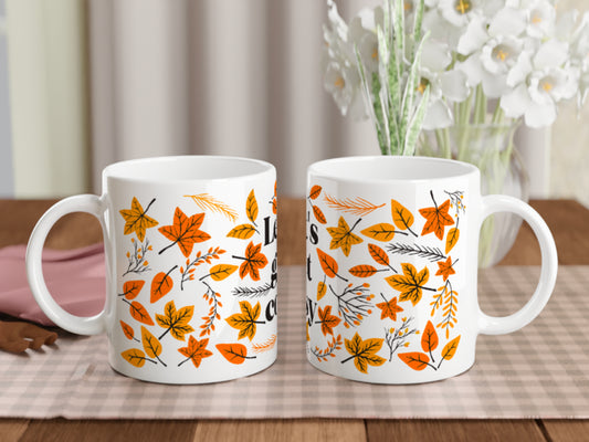 Let's Get Cosy Autumn Mug