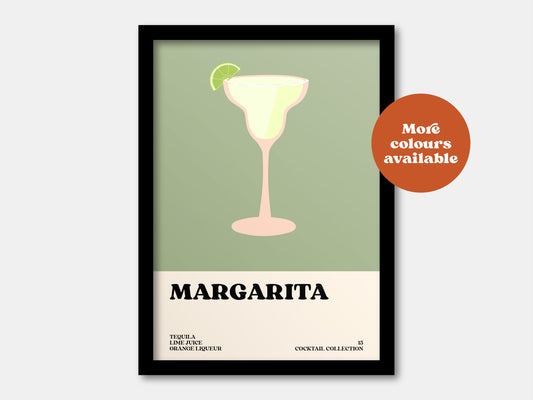 Margarita Cocktail Print