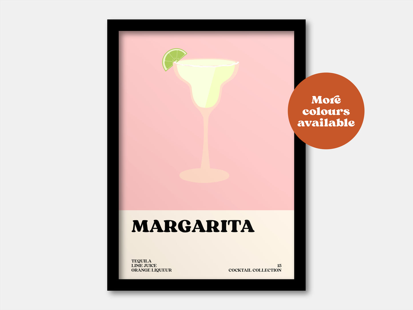 Margarita Cocktail Print
