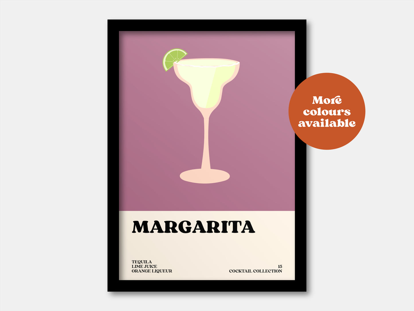 Margarita Cocktail Print