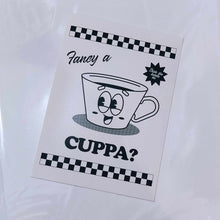 Load image into Gallery viewer, Fancy a cuppa tea coffee print
