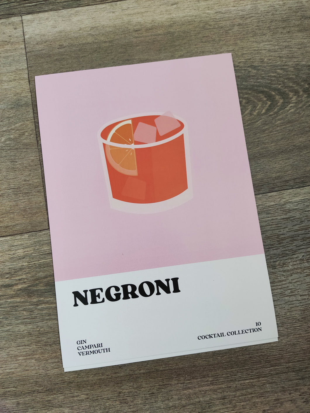 Second Print - A5 Negroni Pink