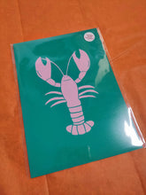 Load image into Gallery viewer, Second Print - A5 Green Lobster
