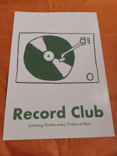 Load image into Gallery viewer, Second Print - A3 Beige Record Club
