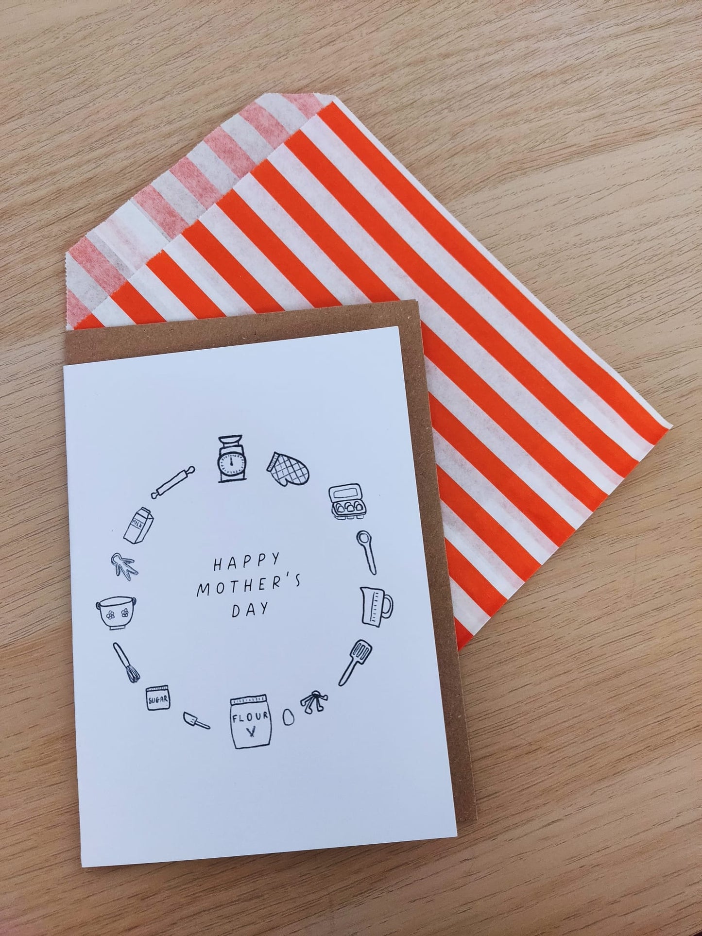 Happy Mother's Day Baking Card