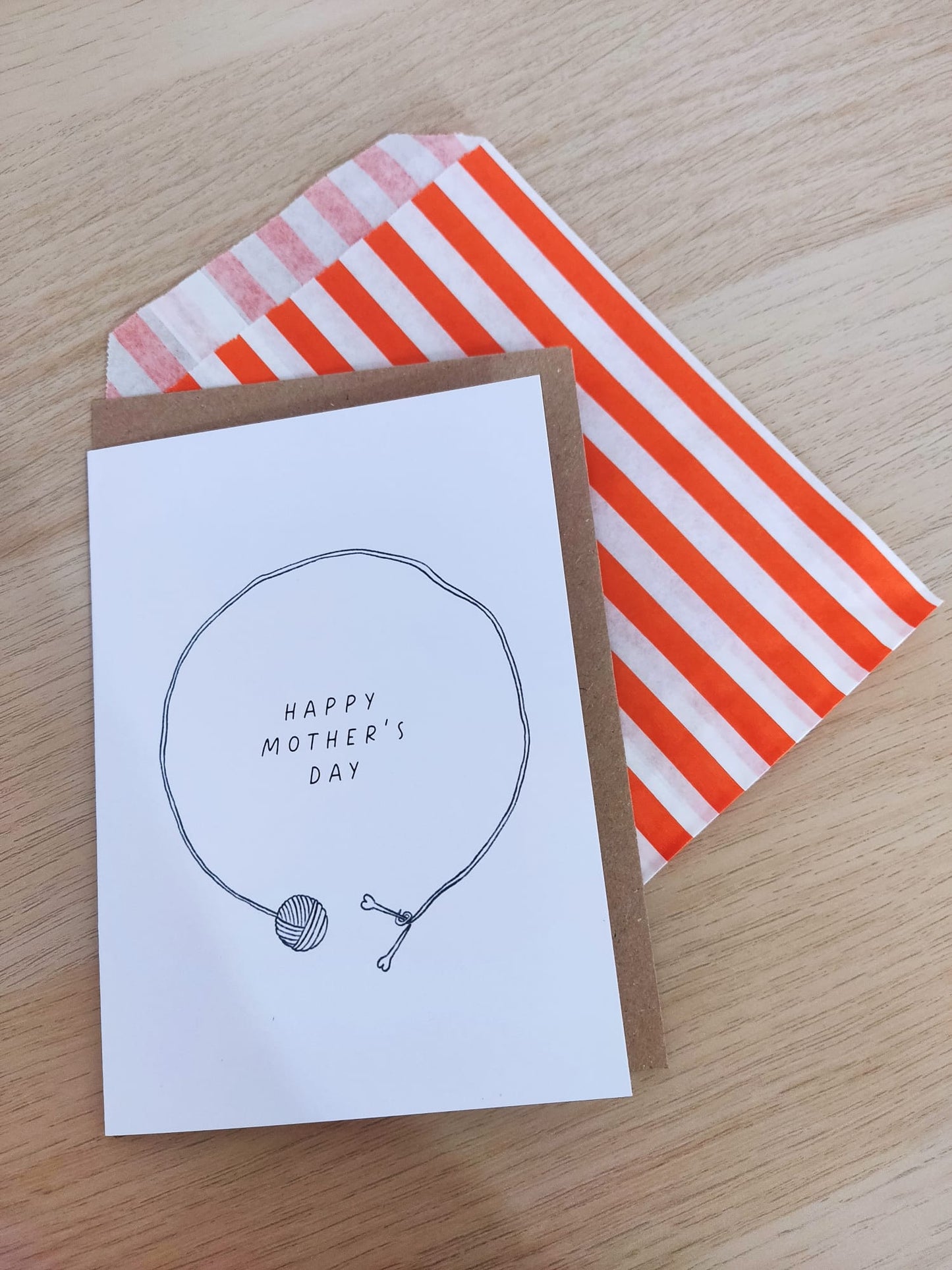 Happy Mother's Day Knitting Card