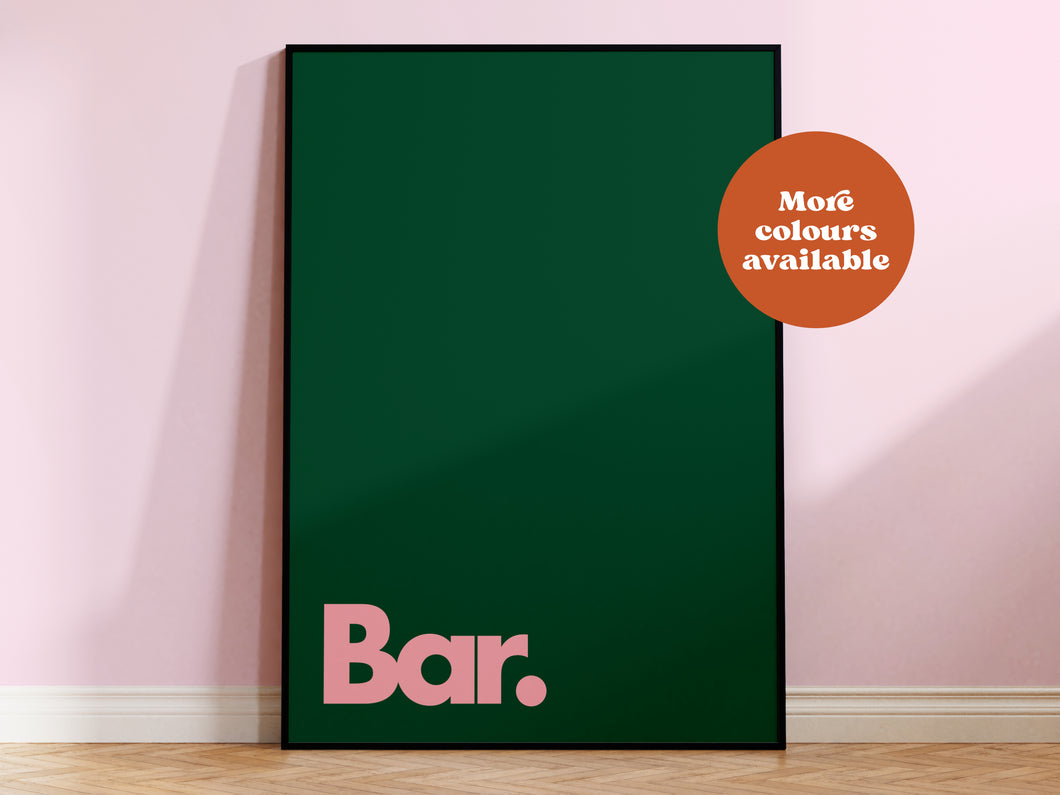 Bar Print