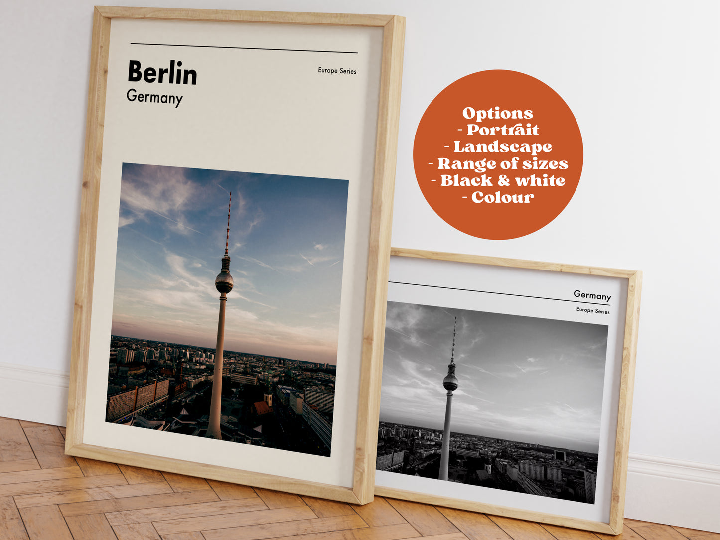 Berlin Germany Travel Print - City Series