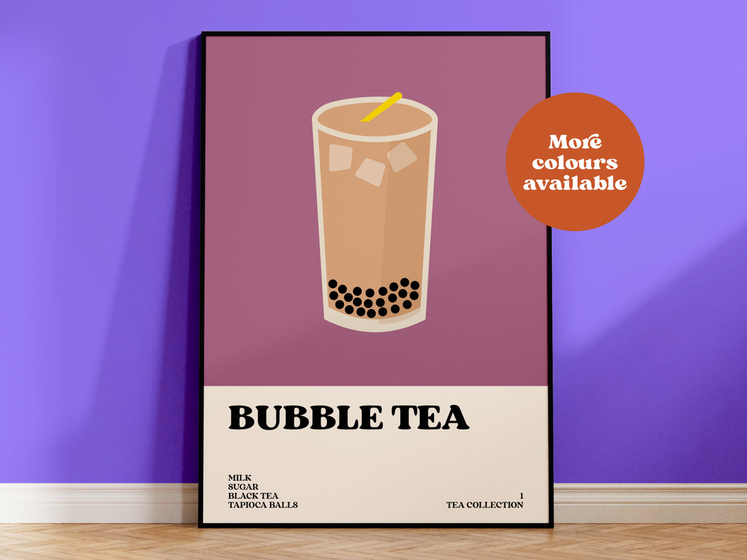 Bubble Tea Print