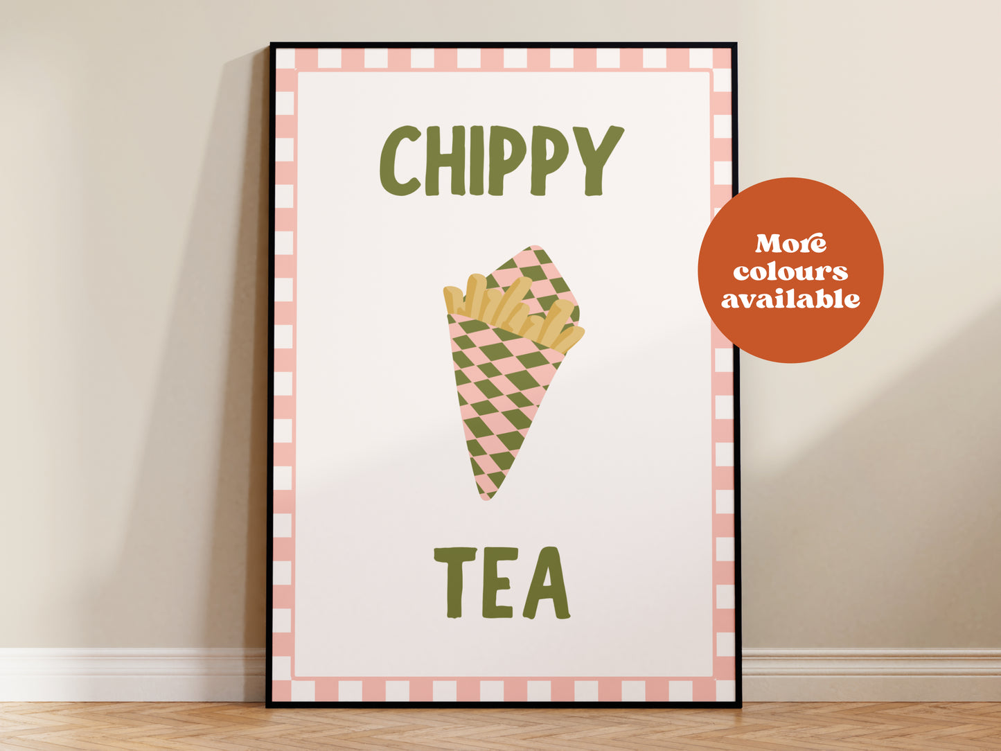 Chippy Tea Print