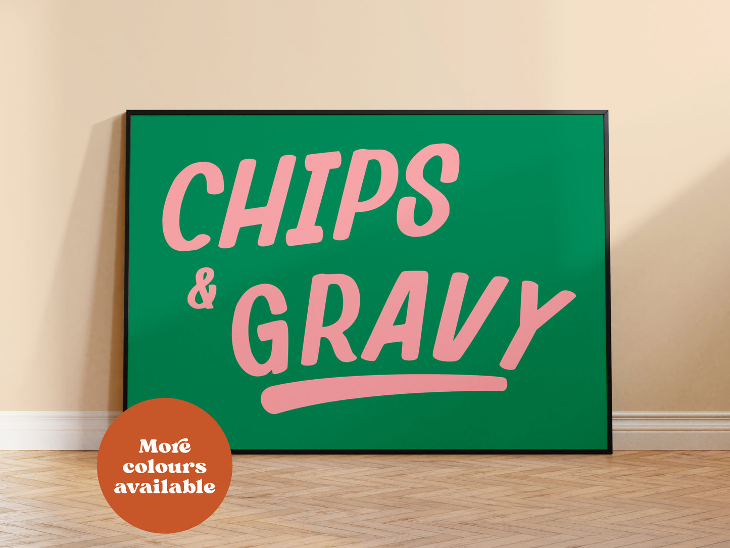 Chips and Gravy Print