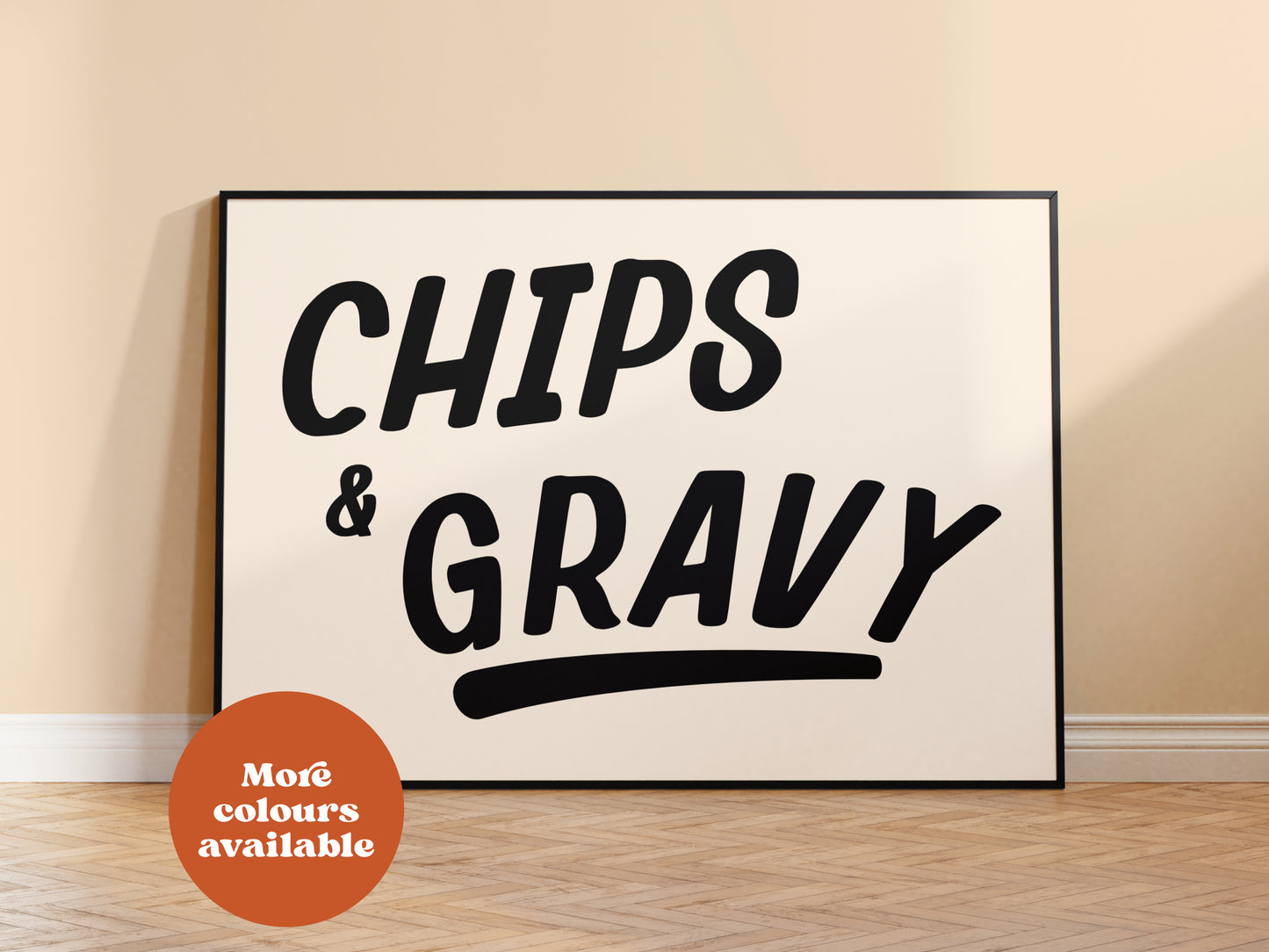 Chips and Gravy Print