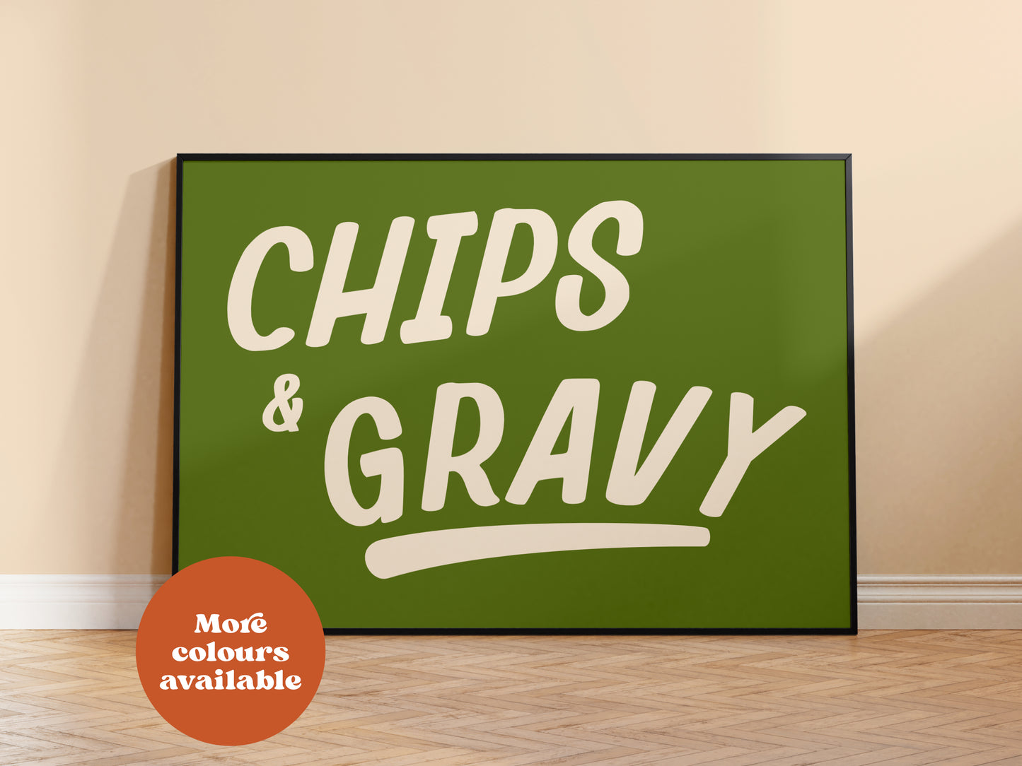 Chips and Gravy Print