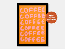 Load image into Gallery viewer, Coffee Painted-Style Print
