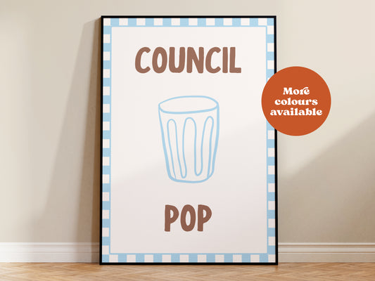 Council Pop Print
