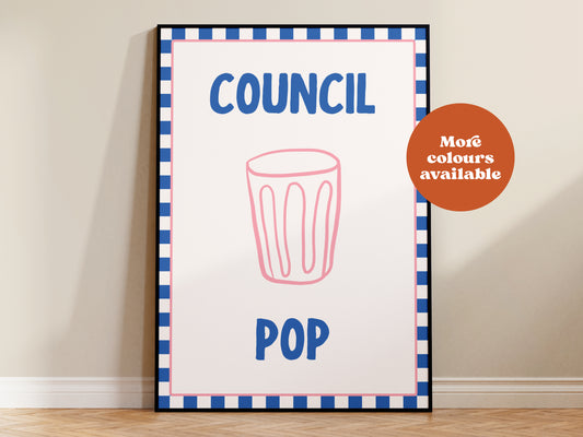 Council Pop Print