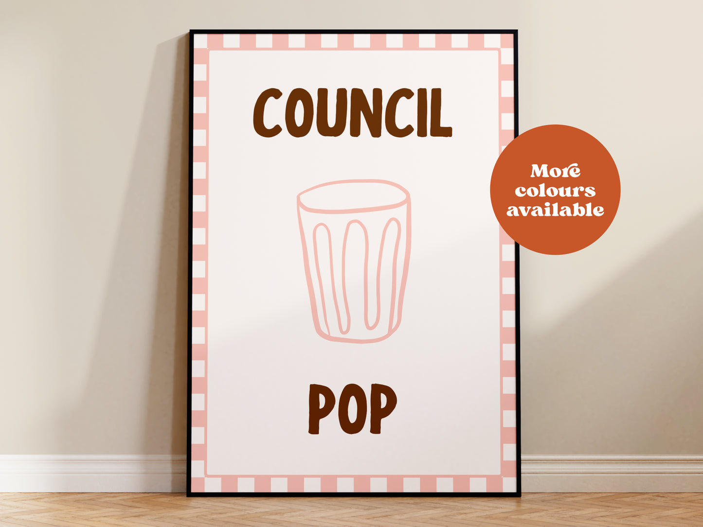 Council Pop Print