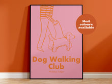 Load image into Gallery viewer, Dog Walking Club Handdrawn Print
