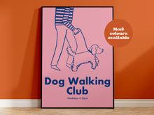 Load image into Gallery viewer, Dog Walking Club Handdrawn Print
