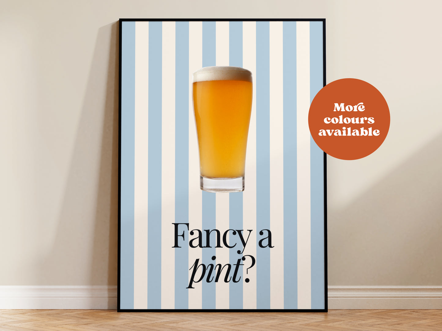 Fancy a Pint Lager IPA Print