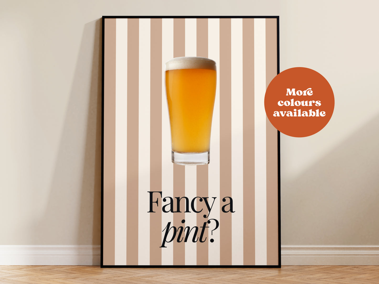 Fancy a Pint Lager IPA Print