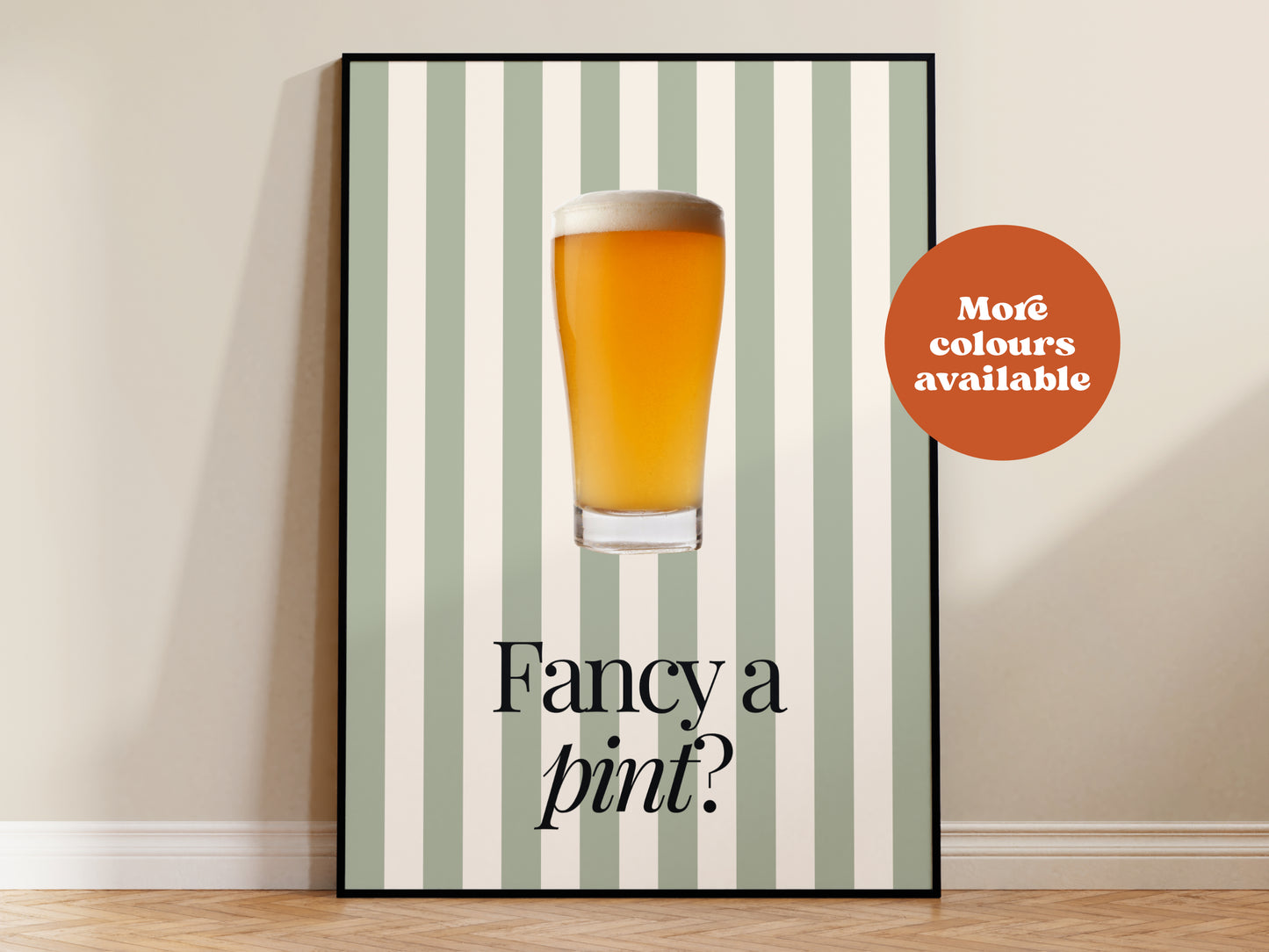 Fancy a Pint Lager IPA Print