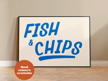 Load image into Gallery viewer, Fish and Chips Print
