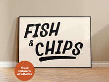 Load image into Gallery viewer, Fish and Chips Print
