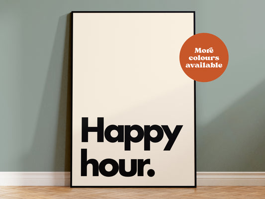 Happy Hour Print
