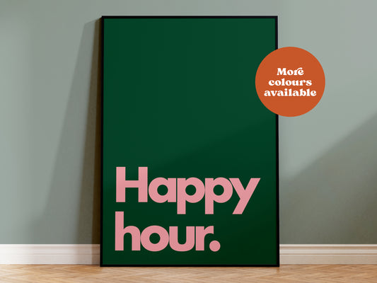 Happy Hour Print