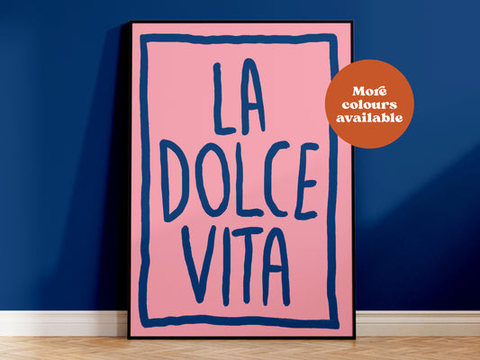 La Dolce Vita Print