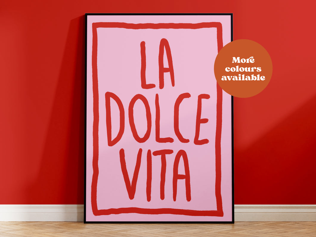 La Dolce Vita Print