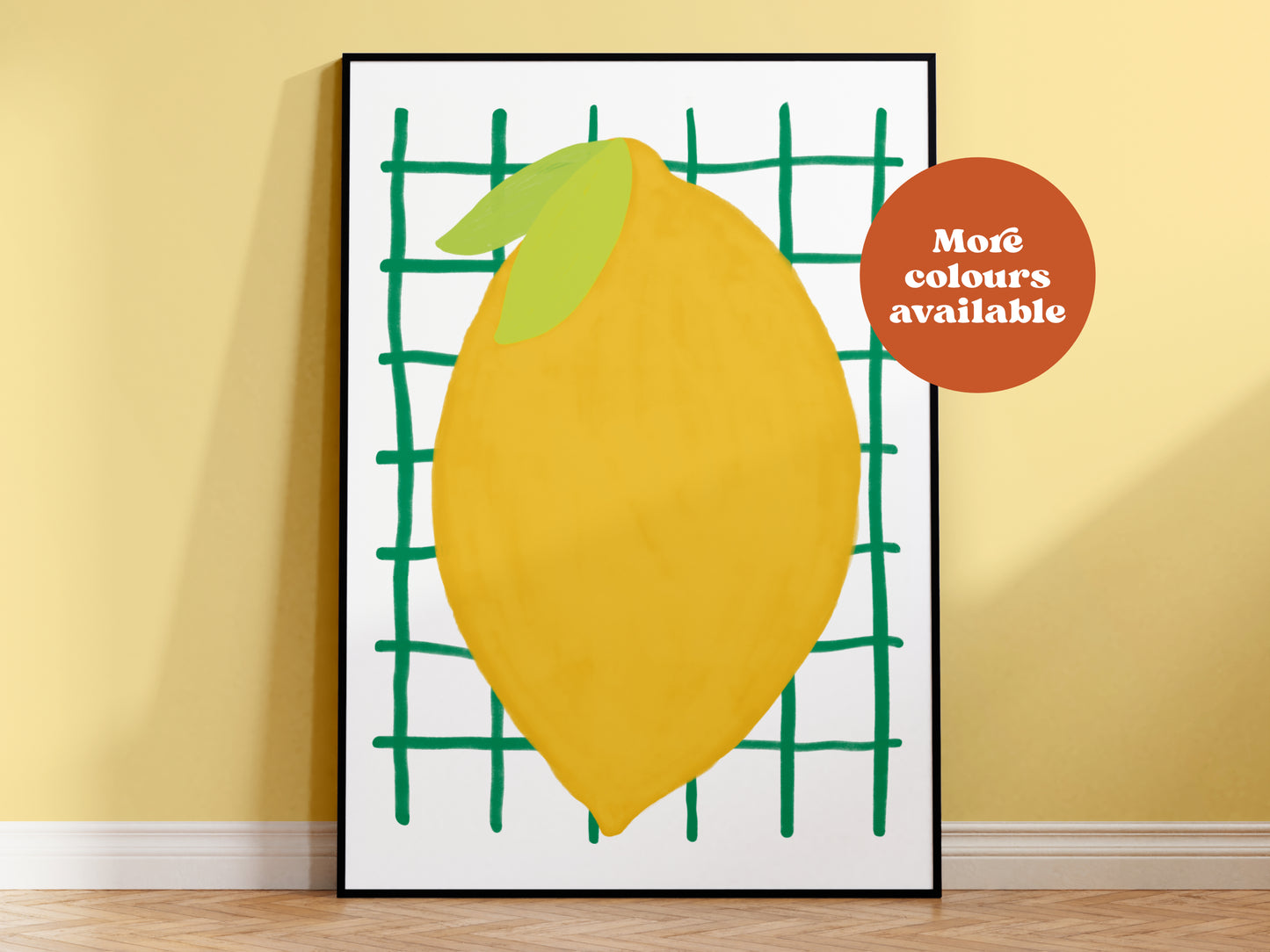 Lemon Hand-Drawn Print