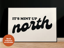 Load image into Gallery viewer, It&#39;s Mint up North New Print
